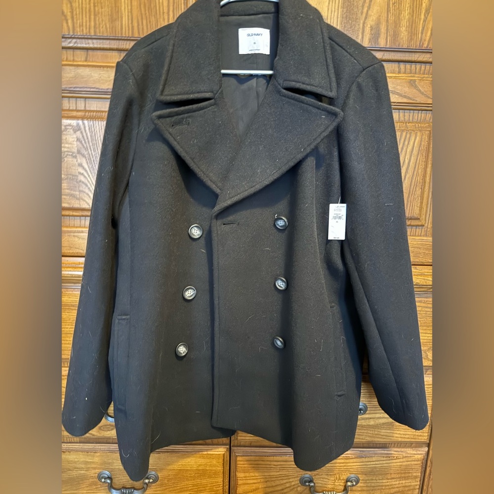 Old Navy Black Pea Coat